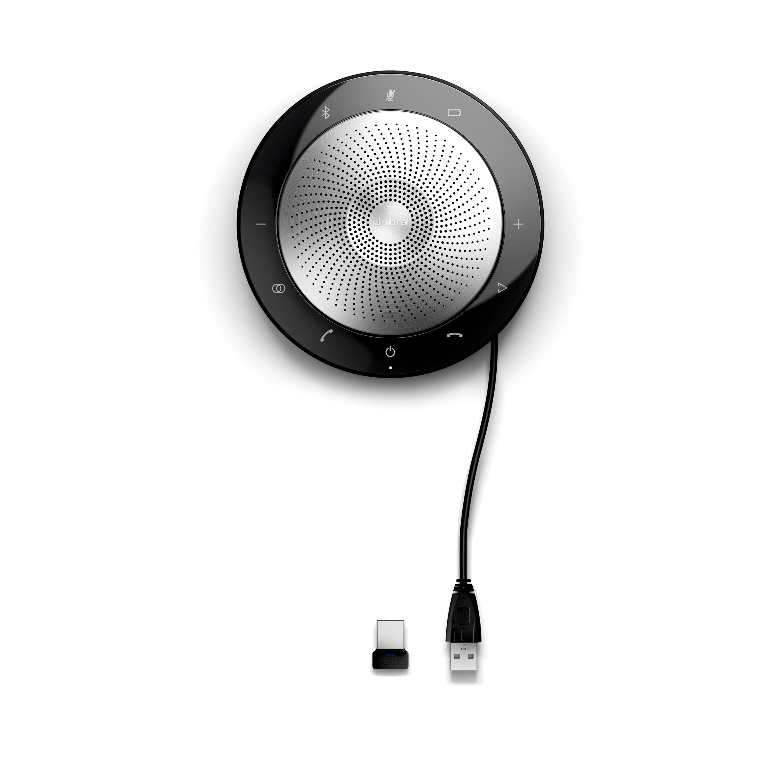 High-quality, portable speakerphone  optimized for ﬂexible collaboration and calls