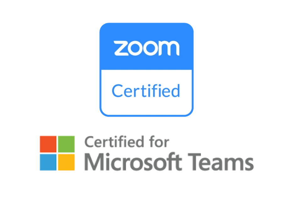 Certified for Virtual Meeting platforms