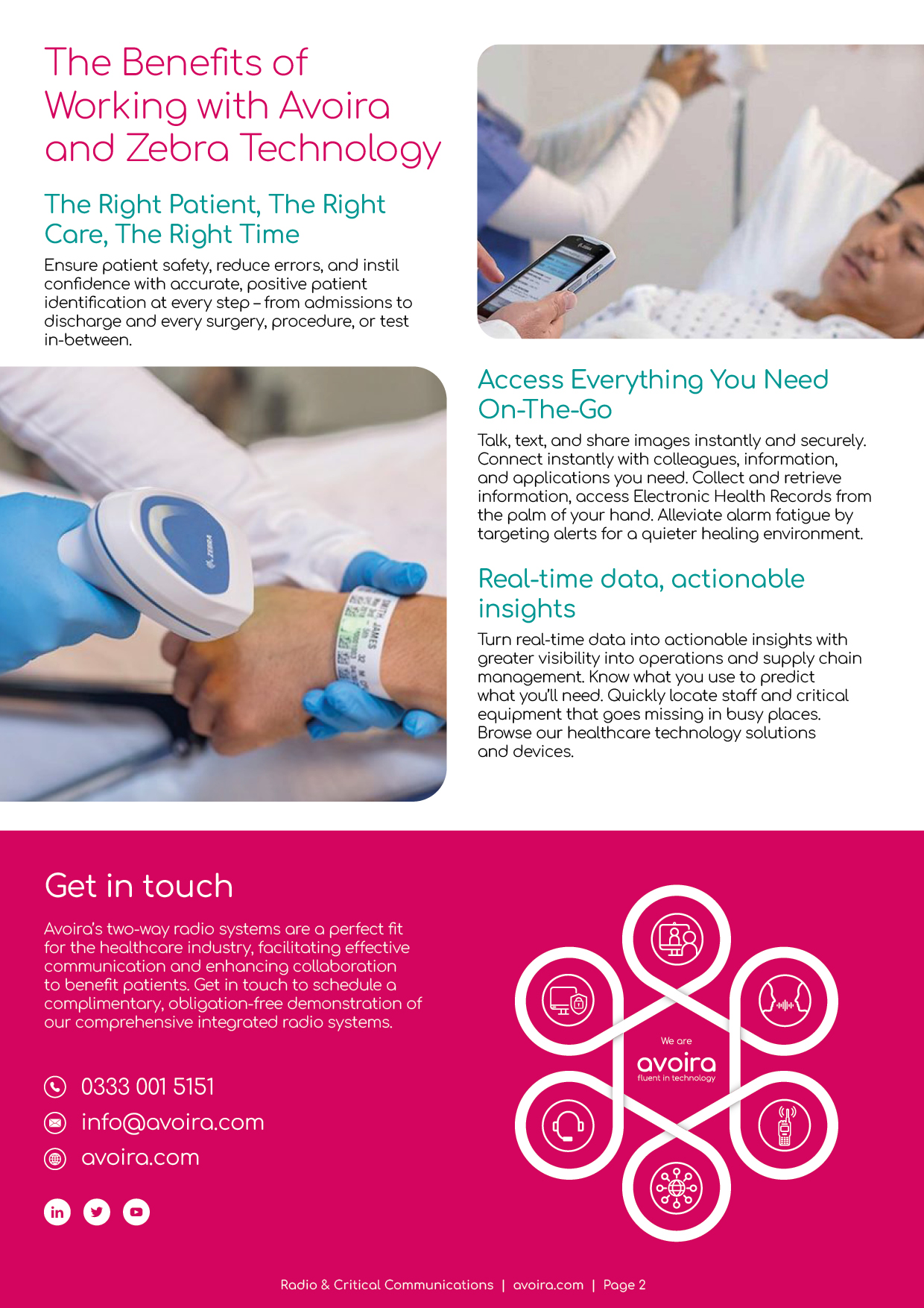 Improving healthcare with Zebra