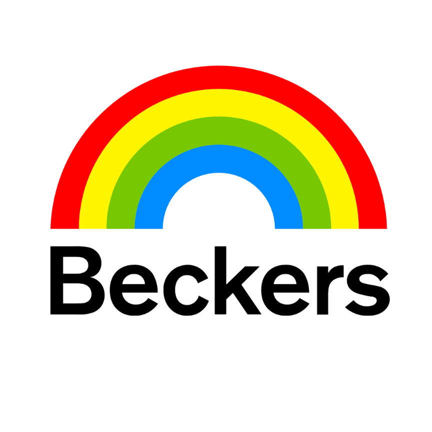 beckers logo lozenge