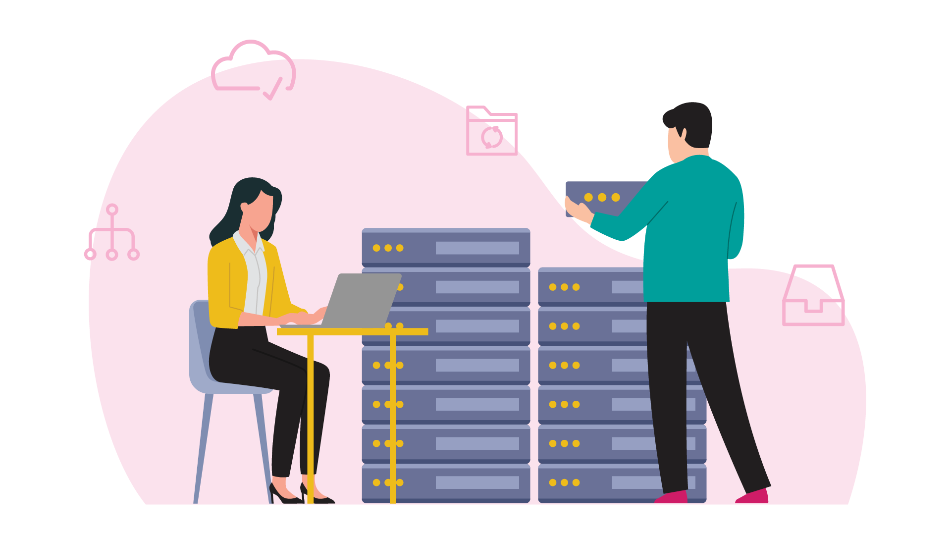 Avoira Illustrated Images_IT_Backup & Disaster Recovery