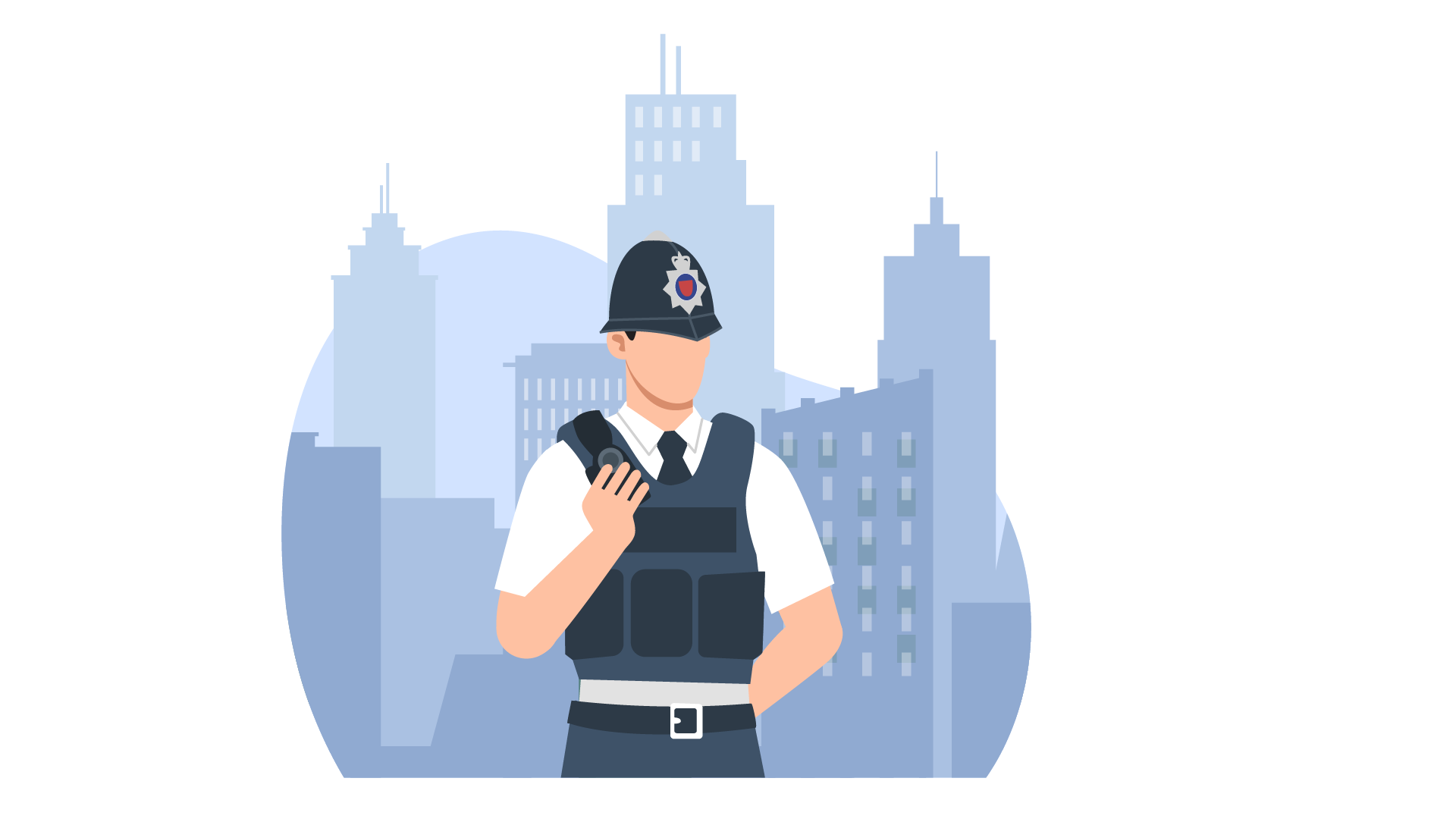 Avoira Illustrated Images_Radio_Body Worn Cameras