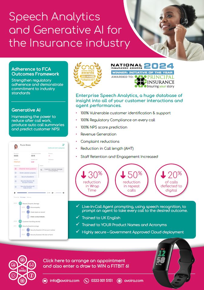 Speech Analytics Insurance