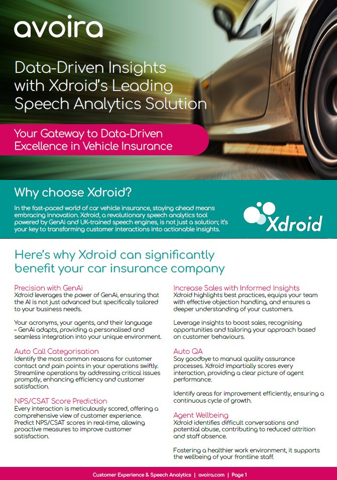Xdroid for Car Insurance