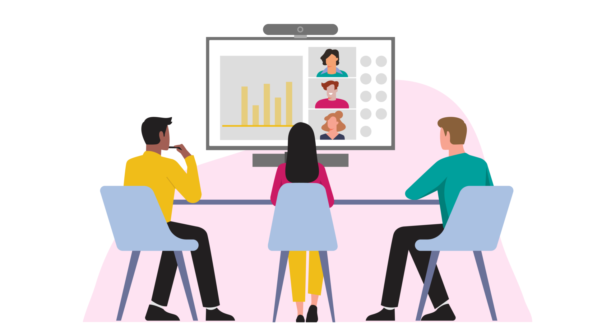 Avoira Illustrated Images_Avoira_ AV_Microsoft Teams Rooms